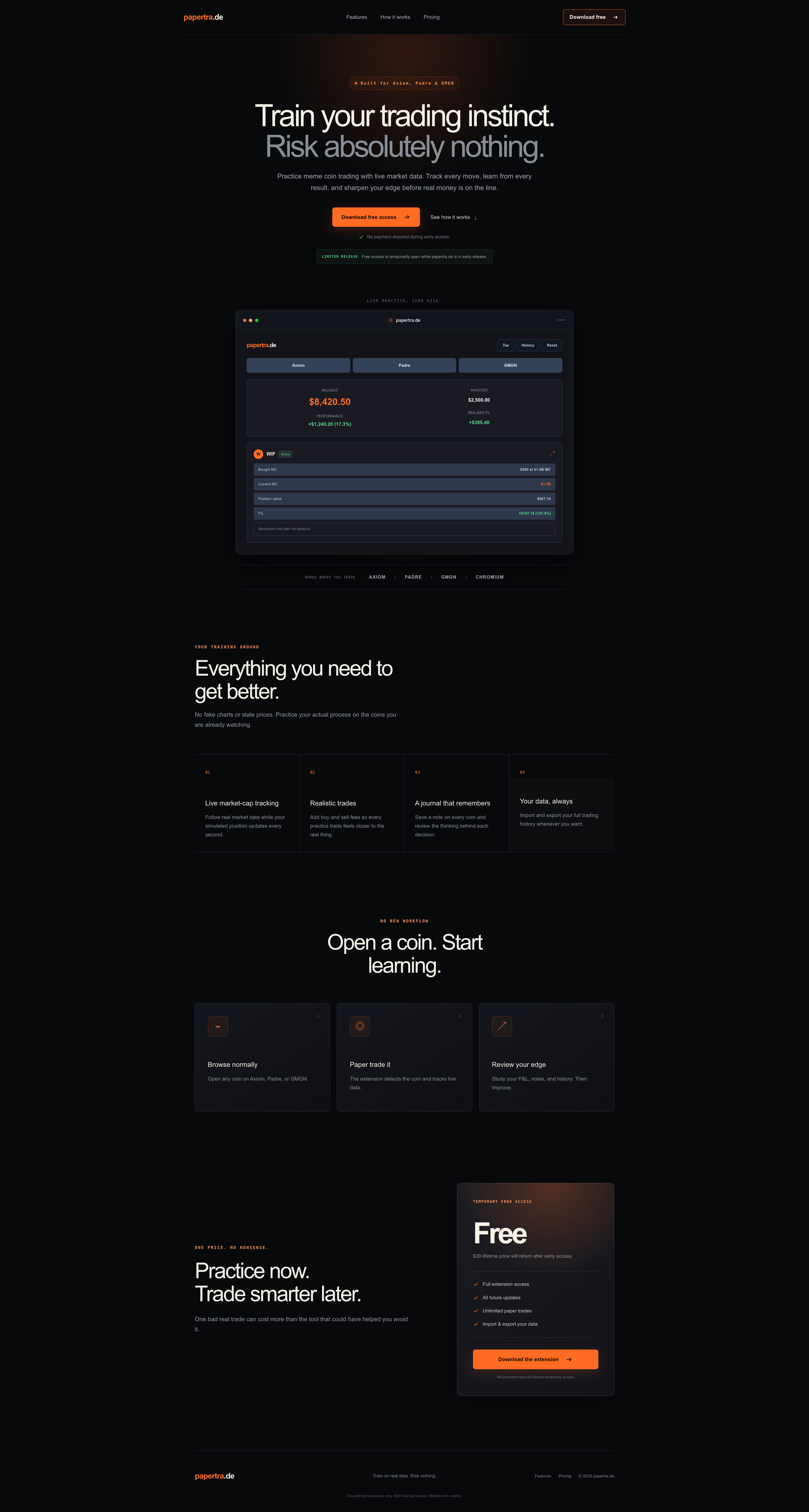 papertra.de website preview